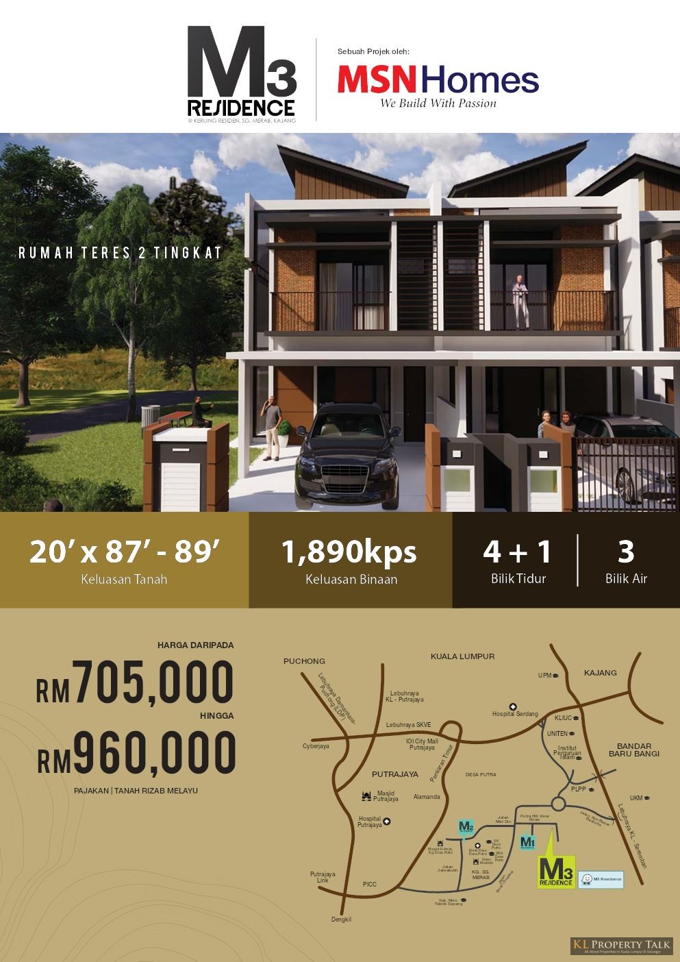 Keruing Residen (m3 Residence)