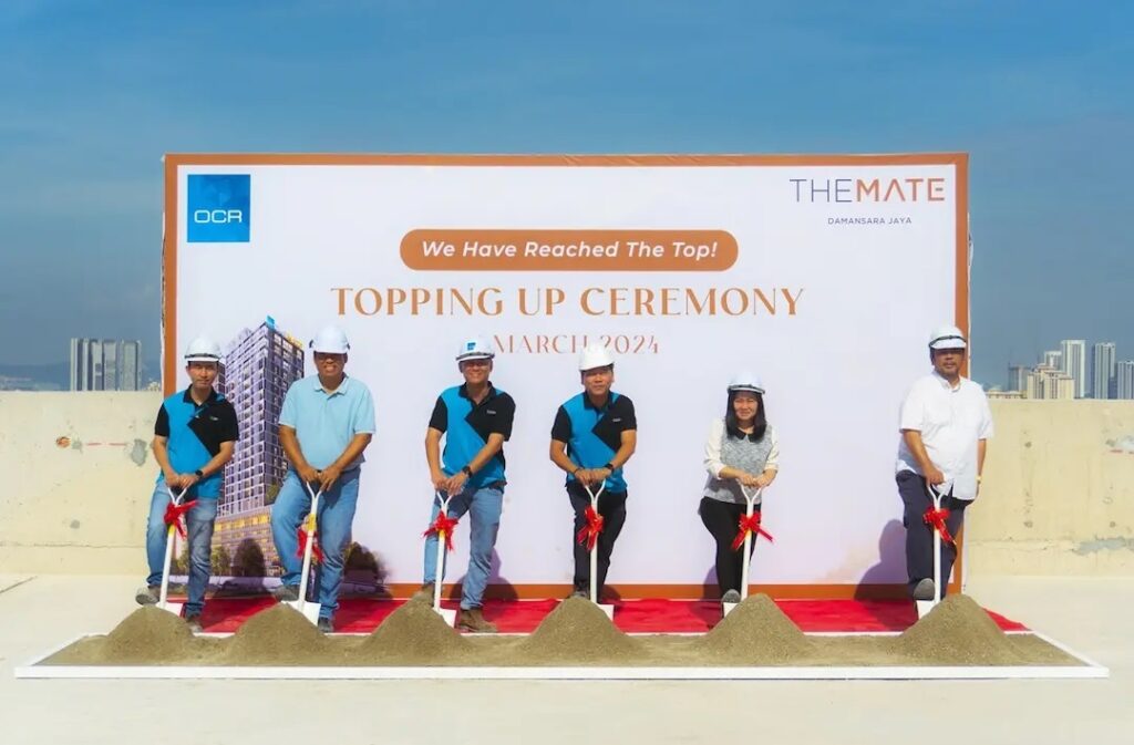 OCR Group tops out The Mate at Damansara Jaya with 80% take-up | KL Property Talk